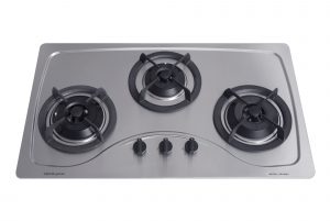 Tecno 3-Burner 86cm Stainless Steel Cooker Hob