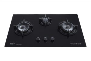Tecno 3-Burner 86cm Tempered Glass Cooker Hob