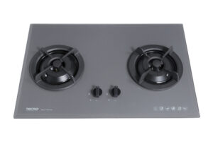 Tecno 2-Burner 75cm Tempered Glass Cooker Hob