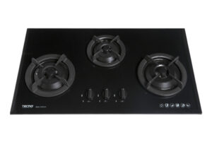 Tecno 3-Burner 86cm Tempered Glass Cooker Hob