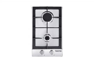 Tecno 2-Burner 30cm Stainless Steel Domino Cooker Hob