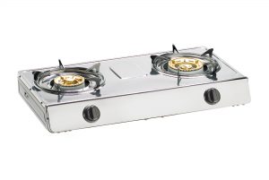Tecno Double Burner Stainless Steel(glossy)Table Cooker