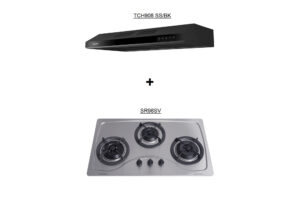 TCH908BK + SR98SV Hob Hood Package Deal