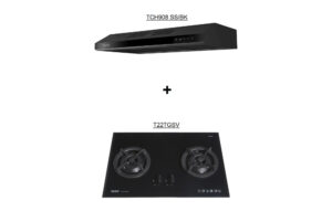TCH908BK + T22TGSV Hob Hood Package Deal