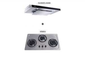 TCH939TC + SR98SV Hob Hood Package Deal