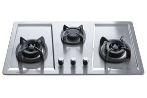 Tecno 3-Burner 86cm Stainless Steel Cooker Hob with Inferno Wok Burner Technology