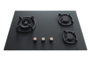 Tecno Matte Series Glass Hob (T23TGSV) with Inferno Wok Burner Technology