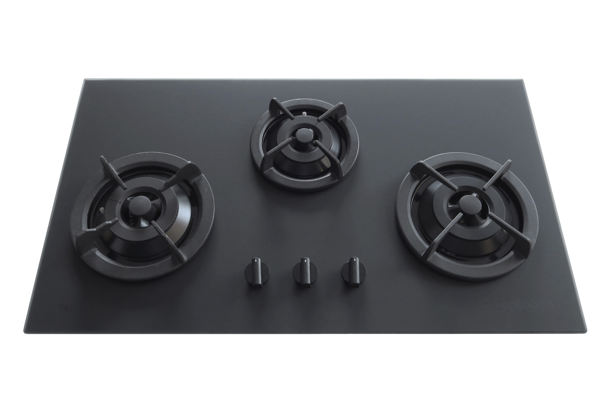 Tecno Matte Series Glass Hob (86cm 3-Burner T333TGSV) - Image 2
