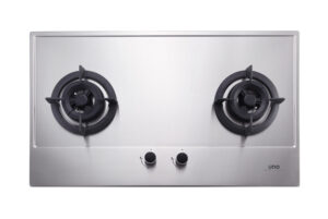 UNO 75cm 2-Burner Stainless Steel Hob