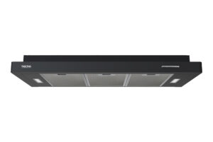 Tecno Slim Line Hood with 3-Motor Design & Round Profile (Full Black)